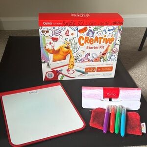 Osmo Creative Starter Kit for Kids - Red and White